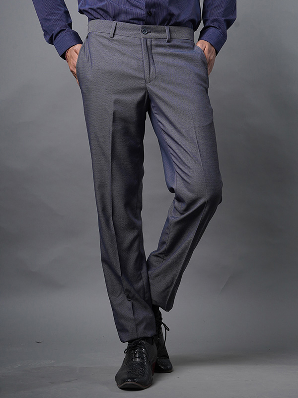 Buy Haul Chic Men Navyblue & Black Solid Synthetic Pack Of 2 Formal Trousers  Online at Best Prices in India - JioMart.