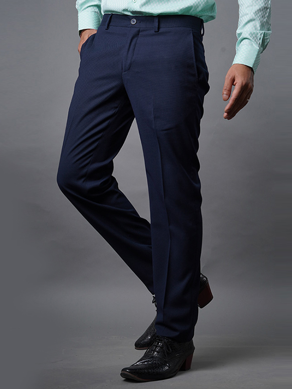TRYCOMM Slim Fit Men Light Blue Trousers - Buy TRYCOMM Slim Fit Men Light Blue  Trousers Online at Best Prices in India | Flipkart.com
