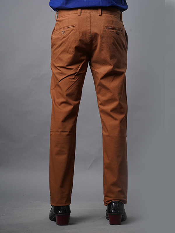 Buy Blackberrys Brown Regular Fit Trousers for Men Online @ Tata CLiQ