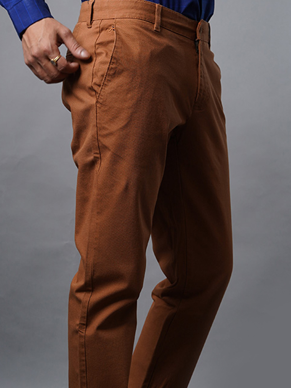 Peter England Men's Slim Casual Pants (PETFOSLBE44684_Black_30) :  Amazon.in: Fashion